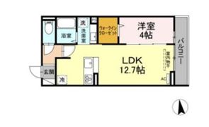 セレスティア東葛西Ⅱの間取り画像
