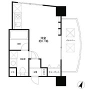 レジディア恵比寿の間取り画像