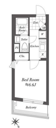 グランデュオ若林Ⅴの間取り画像
