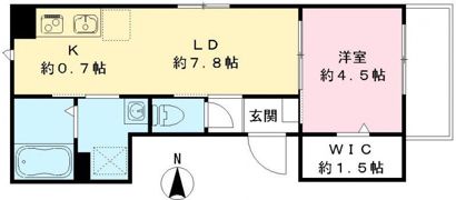 ラ・メゾンクレール新高円寺(ZEH)の間取り画像