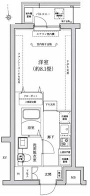 アイル プレミアム押上イーストの間取り画像