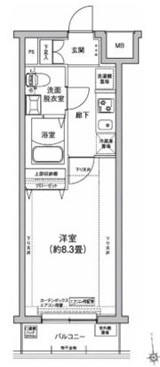 アイル プレミアム押上イーストの間取り画像