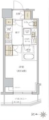 プレミアムフラット東京亀戸の間取り画像