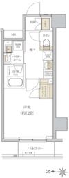 プレミアムフラット東京亀戸の間取り画像