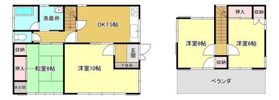 加須市鴻茎7－7貸家の間取り画像