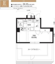 MAXIV西大島DUEの間取り画像