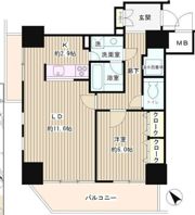 トレステージ目黒の間取り画像