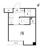 シティハウス東京 南大塚の間取り画像