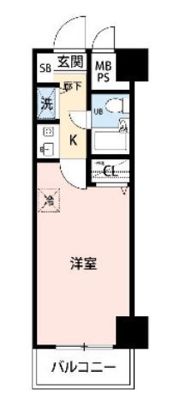 ルイシャトレ恵比寿の間取り画像