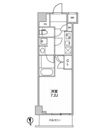 ザ・レジデンス神楽坂Ⅱの間取り画像