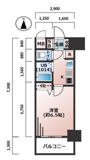 プレサンス新栄デコールの間取り画像