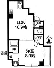 レジディア中野の間取り画像