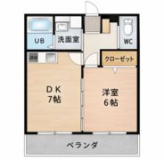 カーザ学園台A棟の間取り画像