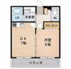 カーザ学園台A棟の間取り画像