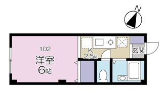 エスポアK&Aの間取り画像