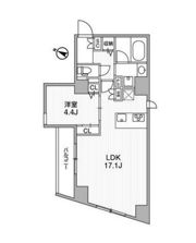 GranDuo下北沢12の間取り画像