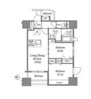 ACP Residence 中野新橋の間取り画像
