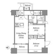 ACP Residence 中野新橋の間取り画像