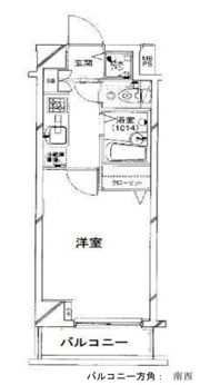 パークウェル中野中央の間取り画像