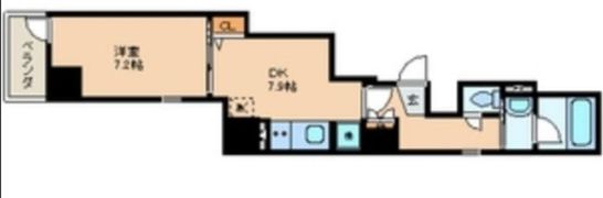 ステーションフロント蔵前の間取り画像