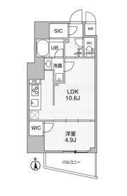 S-RESIDENCE蔵前balmの間取り画像