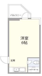 岡ビルの間取り画像