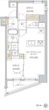プレミアムフラット東京亀戸の間取り画像