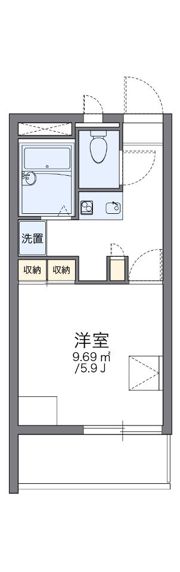 レオパレス鈴ヶ森の間取り画像