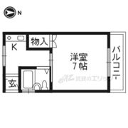 ベルハイツ中書島の間取り画像