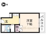 ベルハイツ中書島の間取り画像