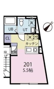 nobliss中野の間取り画像