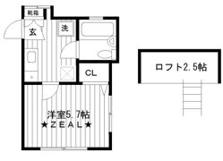 ラミューの間取り画像