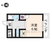 藤田マンションの間取り画像