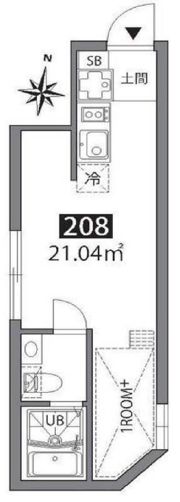 グランアセット赤堤の間取り画像