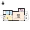 コーポさがのの間取り画像