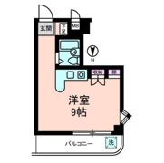 メゾンブランシュⅡの間取り画像