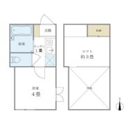 八景舎高円寺南Aの間取り画像