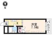 ポアール墨染の間取り画像