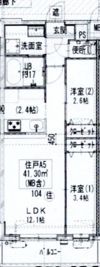 GENOVIA梅島の間取り画像