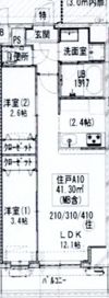 GENOVIA梅島の間取り画像