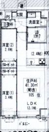 GENOVIA梅島の間取り画像