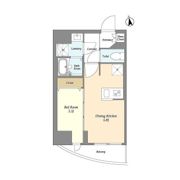 Villa Crest Higashi Uenoの間取り画像