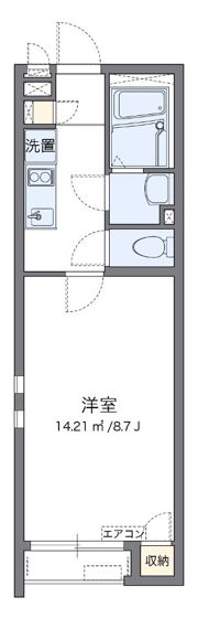クレイノフォレスト早坂の間取り画像