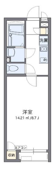 クレイノフォレスト早坂の間取り画像