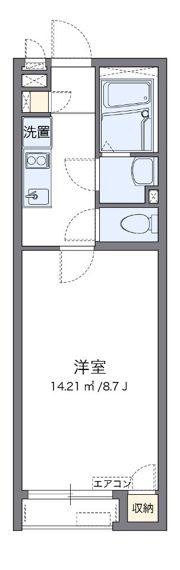 クレイノフォレスト早坂の間取り画像