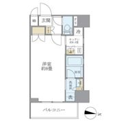 レクシード両国駅前の間取り画像