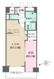 パークフラッツ日本橋馬喰町の間取り画像