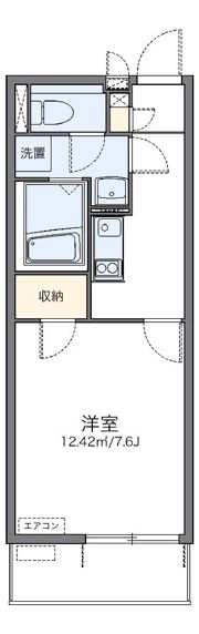 レオネクストグレイスの間取り画像