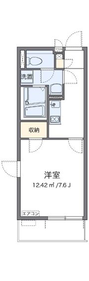 クレイノサンライズⅢの間取り画像