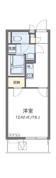 クレイノサンライズⅢの間取り画像